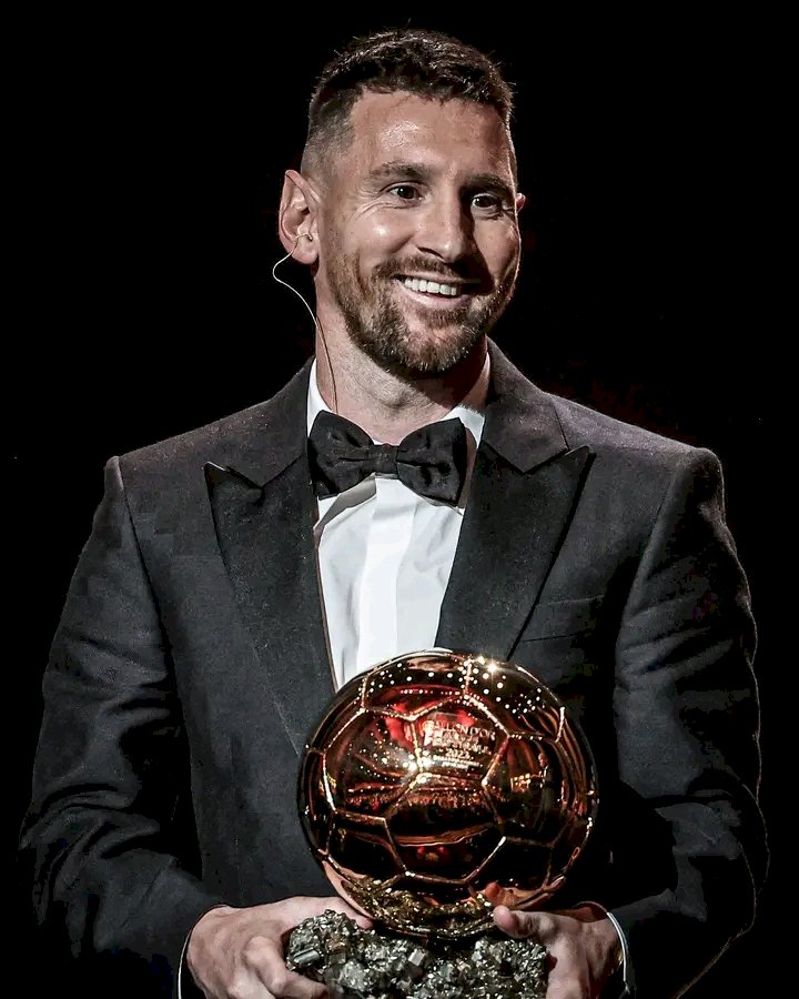 JUST-IN:Loniel Messi wins 2023 Ballon d’Or 