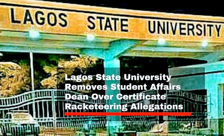 BREAKING: Varsity dean of students affairs sacked over Certificate racketeering