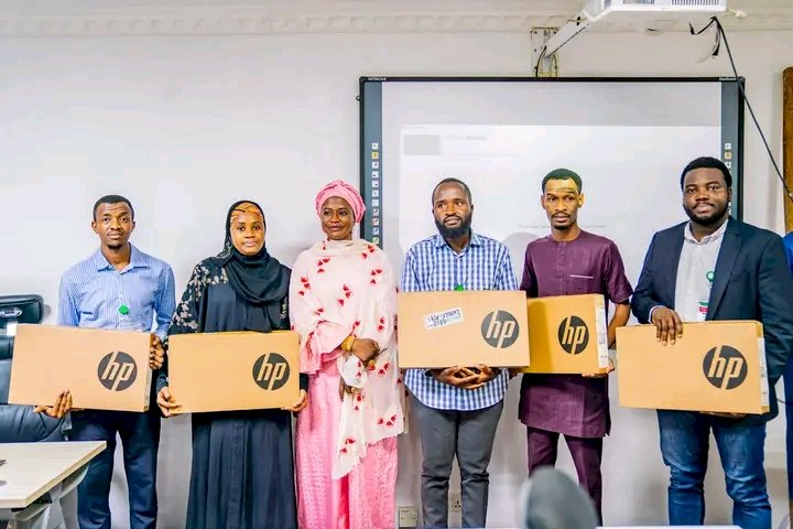 NITDA GIFTS LAPTOPS TO TEN OUTSTANDING LEARNERS OF ITS COHORT 2 COURSERA PROGRAMME