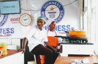 JUST-IN:Nigerian chef again breaks world Guinness Record, surpasse Irish chef