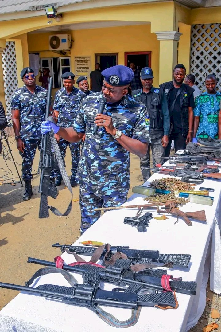JUST-IN:IGP-SIS RECORDS GROUNDBREAKING SUCCESSES,As 139 Suspects Arrested, 154 Kidnapped Victims Rescued in 2 Weeks; 17 Arms, 604 Ammunitions Recovered.