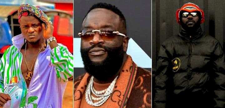 JUST-IN:American rapper Rick Ross Express interest in collaborating with Portable, Odumodublvck