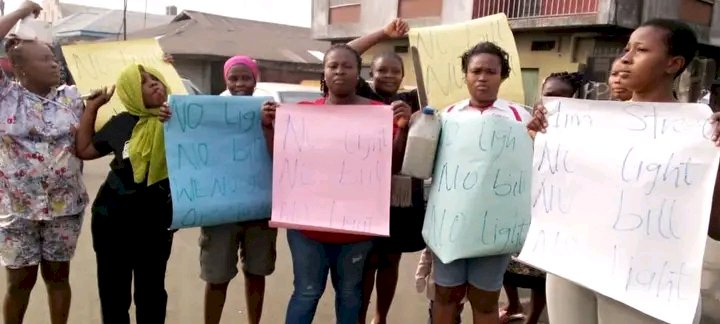 Our husbands no longer touch us because of heat, Rivers women protest.