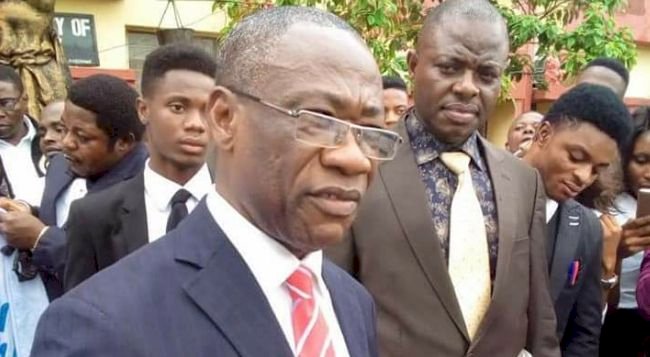 JUST-IN:Court grants suspended unical Faculty of law dean bail.