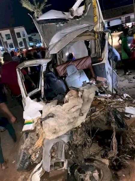 JUST-IN: Tragedy as At least seven feared dead as trailer rams into buses at IMSU Junction.