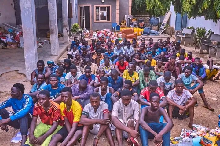 JUST-IN:Police Rocovers stolen properties back from #EndBadGovernance protesters in Kano State.