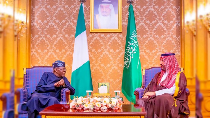 Saudi crown prince praises Tinubu’s economic reforms