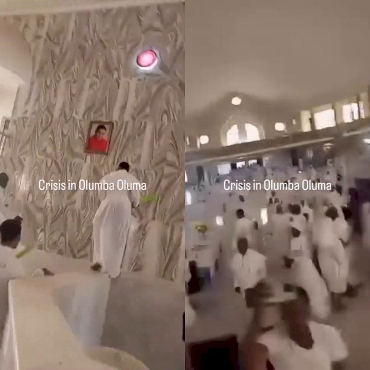 Crisis rocks Olumba Olumba as members allegedly refuse to worship Roland Olumba Obu (video)