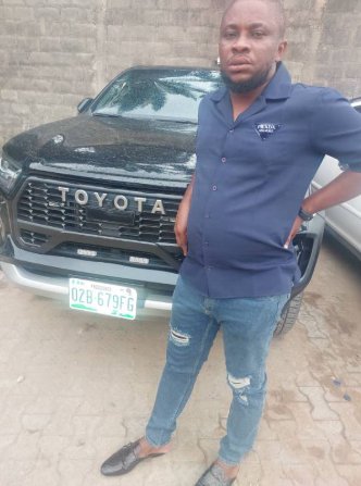 Police arrest alleged fraudster over N320m scam, recover fake presidency number plate