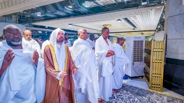 VP Shettima seeks divine intervention for Nigeria in Mecca.