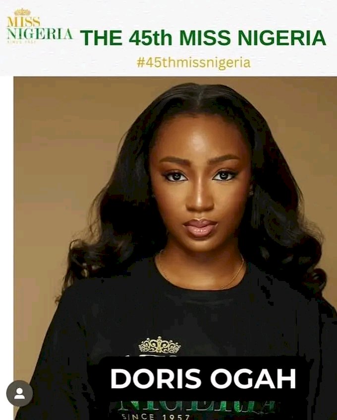 26-year-old Nigerian lawyer, Doris Ogah wins 45th Miss Nigeria Beauty Pageant