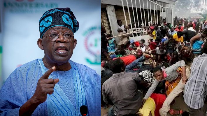 Tinubu blames Abuja, Ibadan, Anambra stampedes on indiscipline, poor organisation