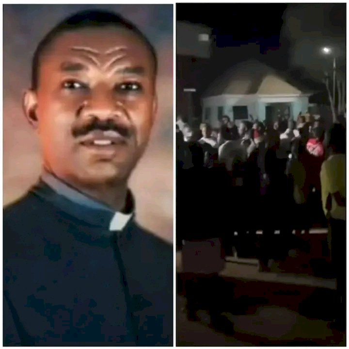 Police Arrest Rev Father Who Allegedly Sh0t Teenager Ð3að For Igniting 'Knockout Banger' In The Premises Of St. Columbus Catholic Church,During 31st Night Crossover Service