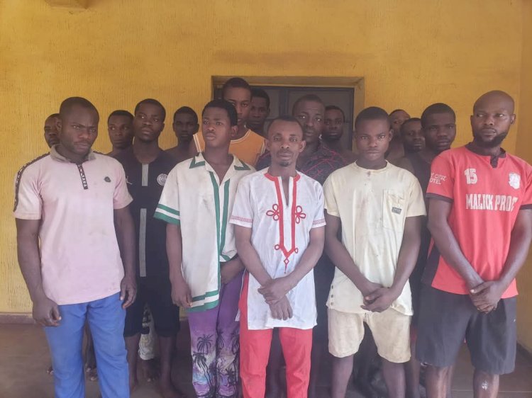 17 suspects arrested for burning man to d3ath over alleged witchcraft in Ebonyi