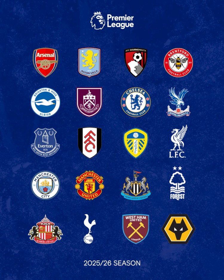 Premier League announces fixtures for 2025/2026